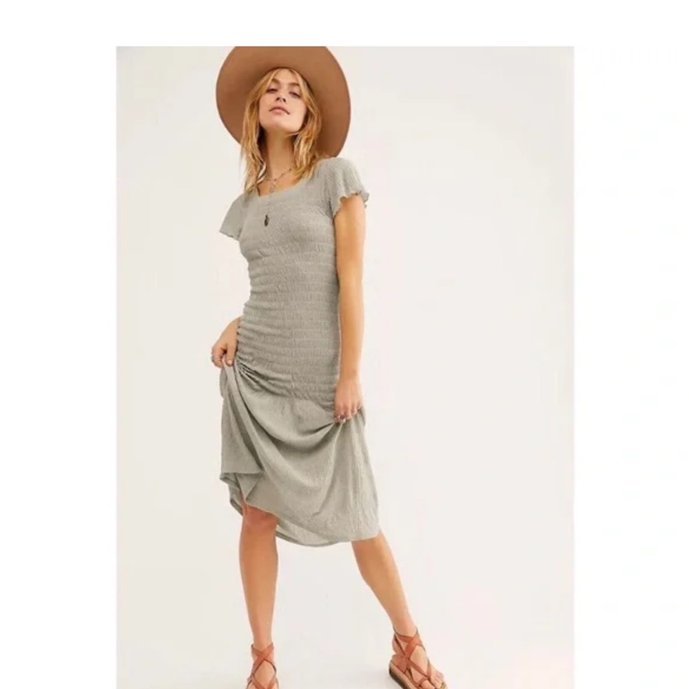 NWT Free People Soft Shell Midi Dress